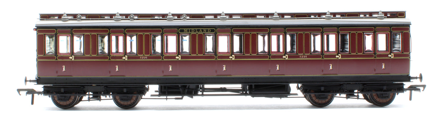 978039 48' Midland Railway ‘Evolution’ Non-Corridor First No.2501