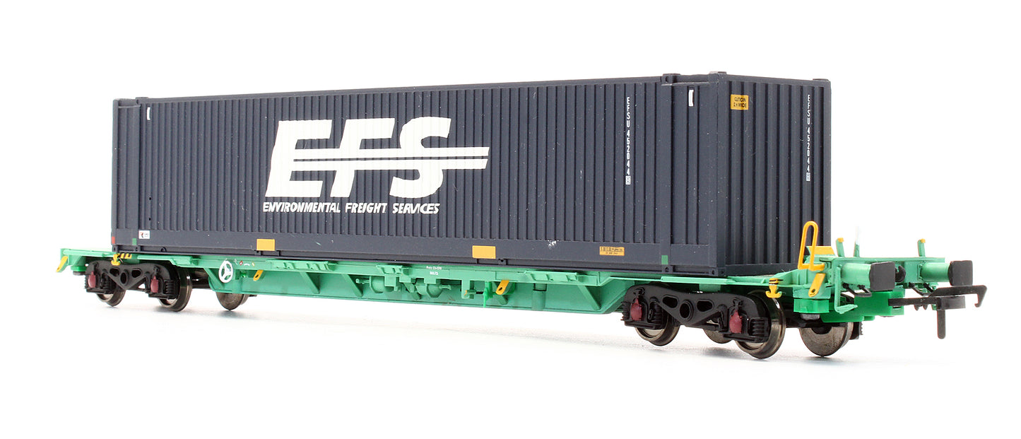 Pre-Owned 37-302A Intermodal Bogie Wagon With Containers 'EFS'