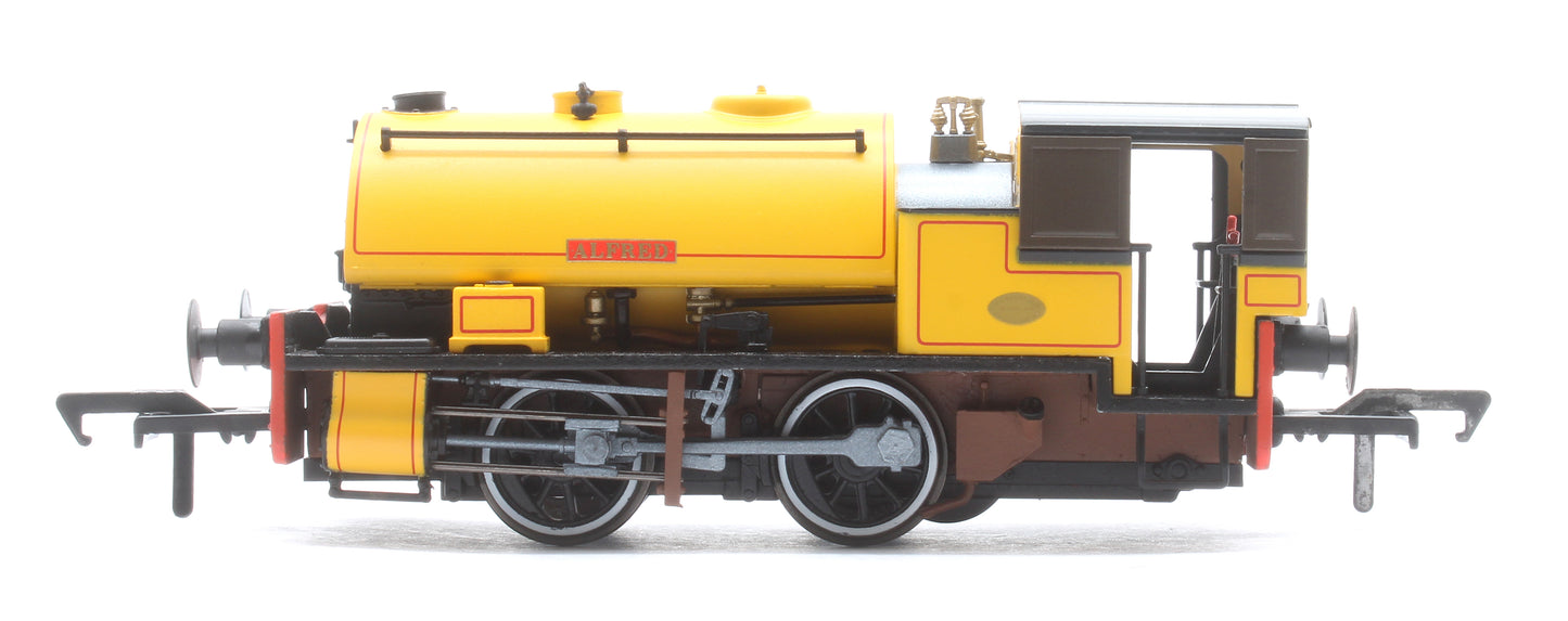 Port of Par Bagnall - 'Alfred' Port of Par Yellow (As Preserved) Steam Locomotive - DCC Sound