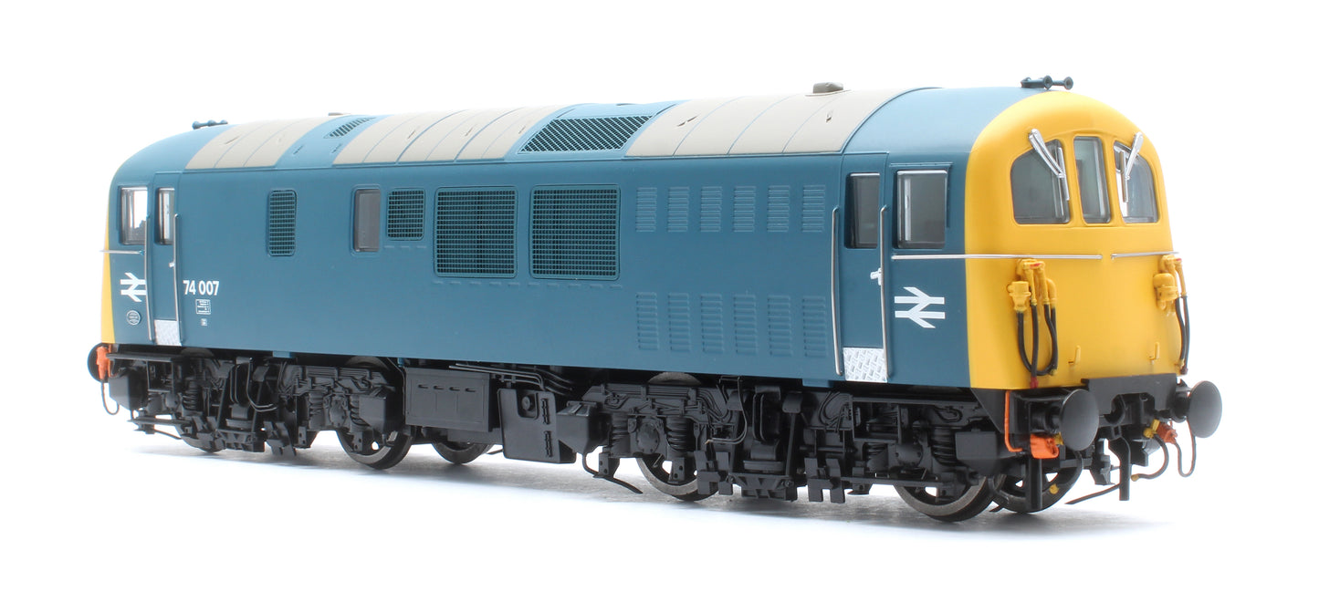 E82008 Class 74 Electro-Diesel 74007 BR Blue Electric Locomotive
