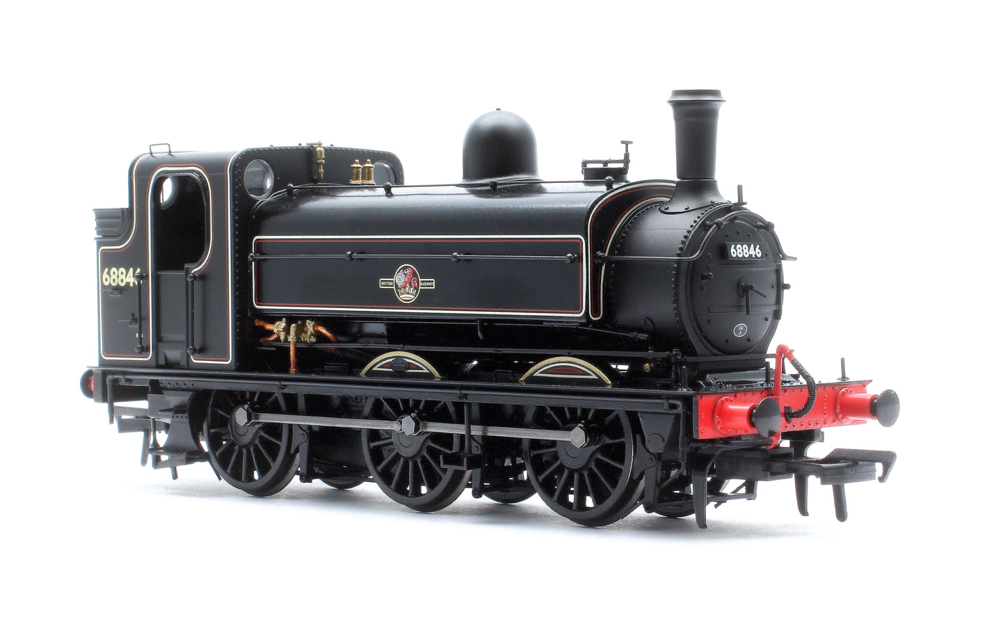LNER J52/2 No.68846 BR Lined Black Late Crest Steam Tank Locomotive