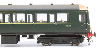 1253 Class 150 W56292 BR Green Unpowered DMU Trailer Car - Weathered