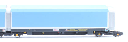 OO/4mm 5-car Arbel WIA car carrier with RfD squadron branding. Wagon 85 70 4971 001-8