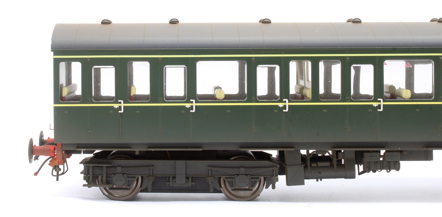 1253 Class 150 W56292 BR Green Unpowered DMU Trailer Car - Weathered