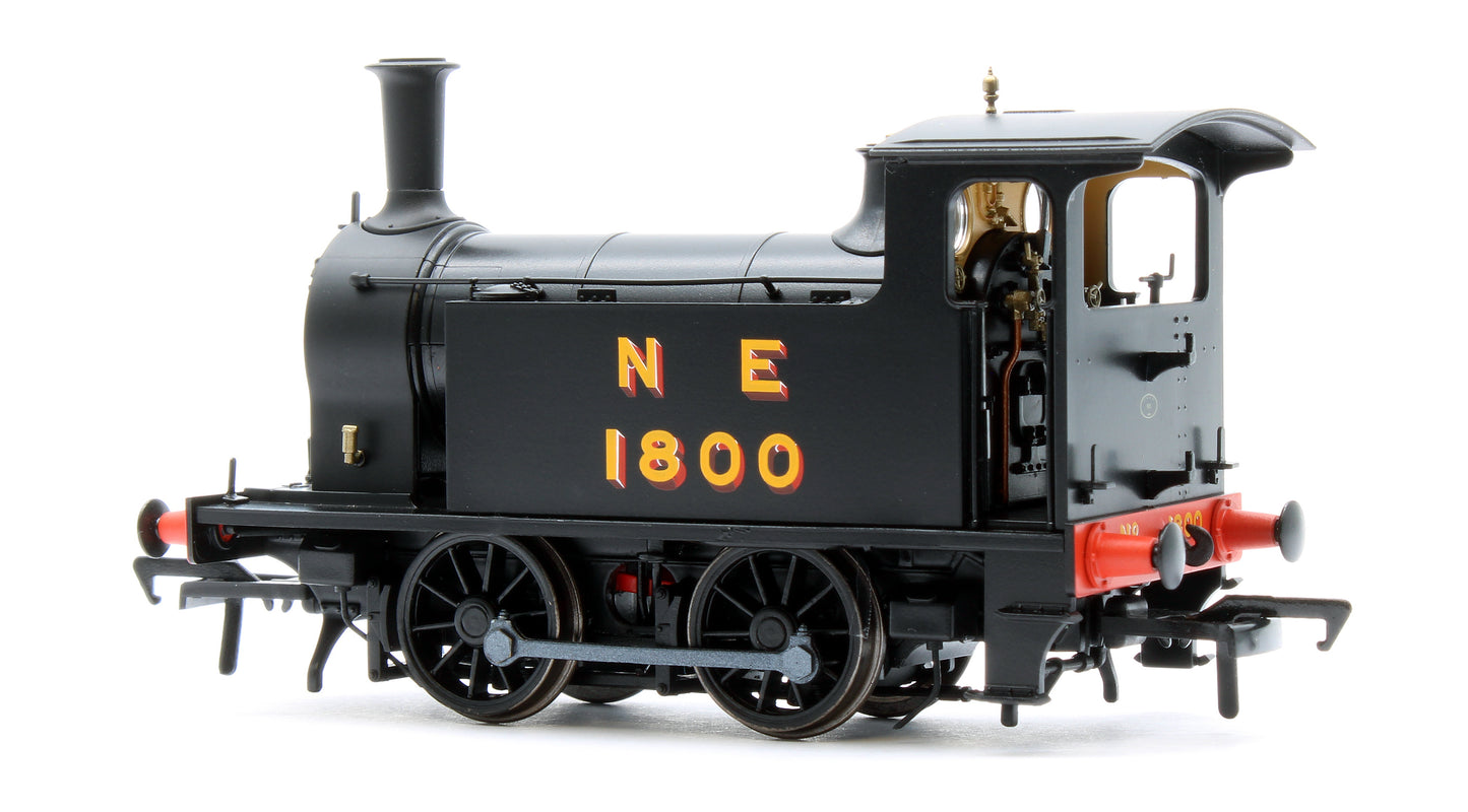 LNER Y7 - No.1800 NE Wartime Livery Steam Locomotive - DCC Sound