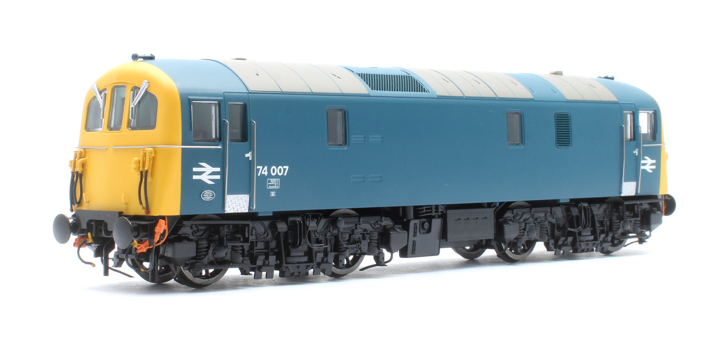 E82008 Class 74 Electro-Diesel 74007 BR Blue Electric Locomotive