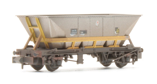 Pre-Owned HAA BR Trainload Coal Sector Hopper Wagon Yellow Cradle - Custom Weathered