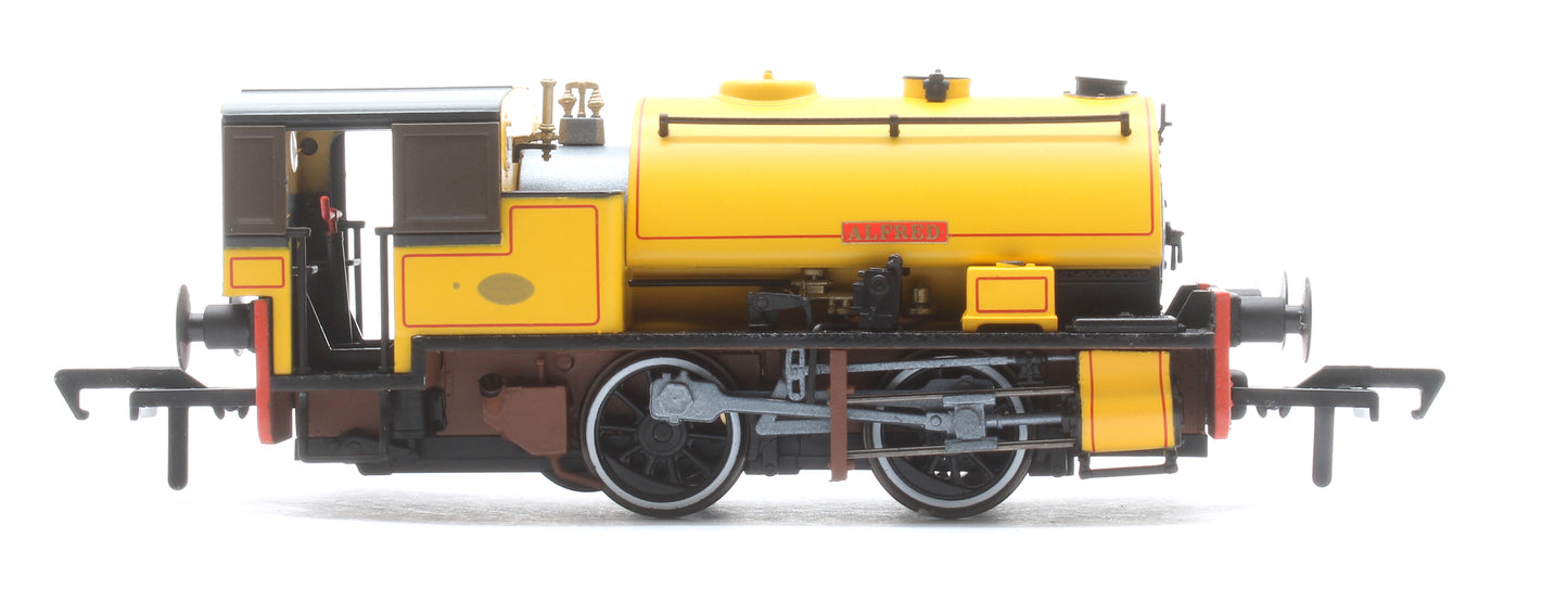 Port of Par Bagnall - 'Alfred' Port of Par Yellow (As Preserved) Steam Locomotive - DCC Sound