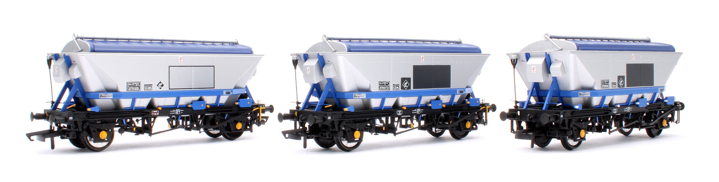 Pre-Owned Set of 3 CDA China Clay - ECC Blue Debranded - Pack H