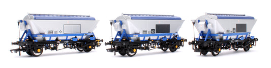 Pre-Owned Set of 3 CDA China Clay - ECC Blue Debranded - Pack H