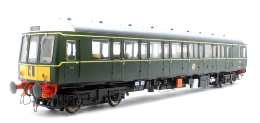 Class 122 BR Green (Small Yellow Panel) Single Car DMU W55004