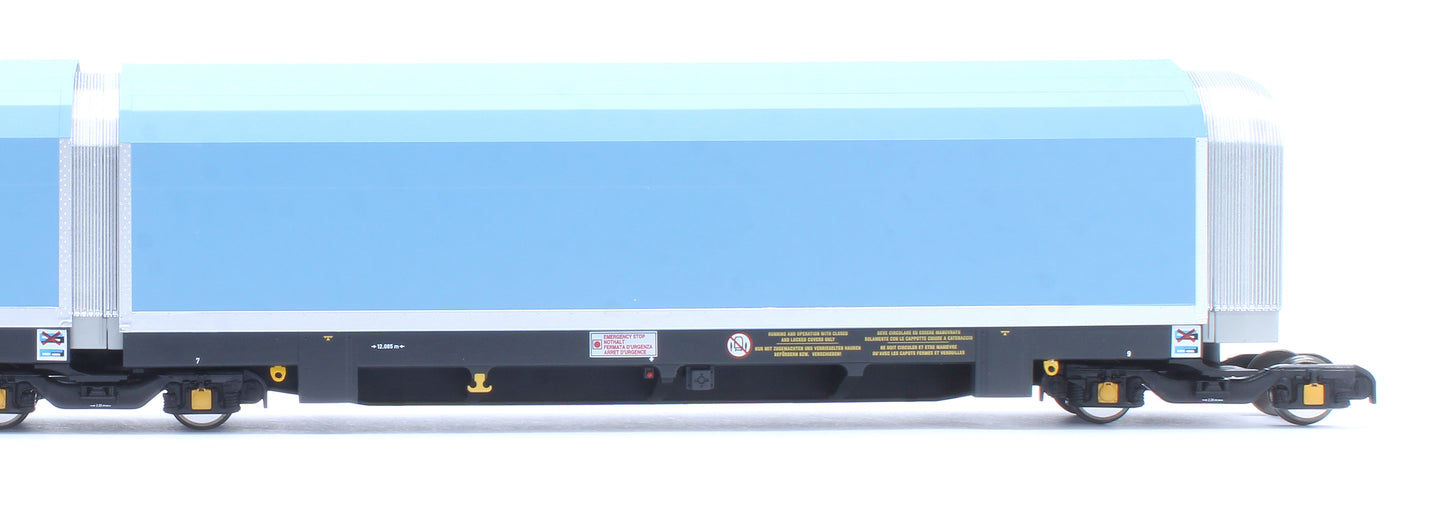 OO/4mm 5-car Arbel WIA car carrier with RfD squadron branding. Wagon 85 70 4971 001-8