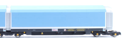 OO/4mm 5-car Arbel WIA car carrier with RfD squadron branding. Wagon 85 70 4971 001-8