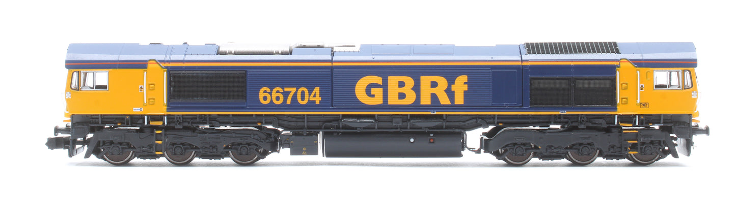 Class 66 66704 GBRf Original Livery Diesel Locomotive - DCC Sound