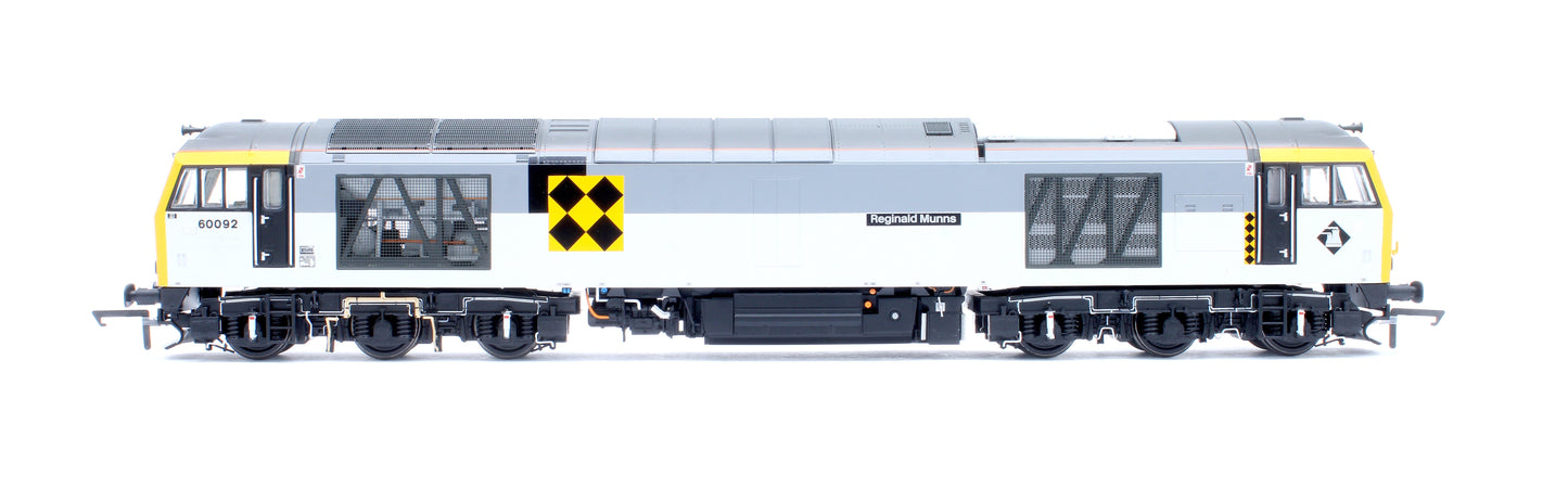 Pre-Owned ACC2893 Class 60 60092 'Reginald Munns' TTG Triple Grey Coal Sector Diesel Locomotive
