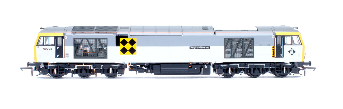 Class 60 60092 'Reginald Munns' TTG Triple Grey Coal Sector Diesel Locomotive