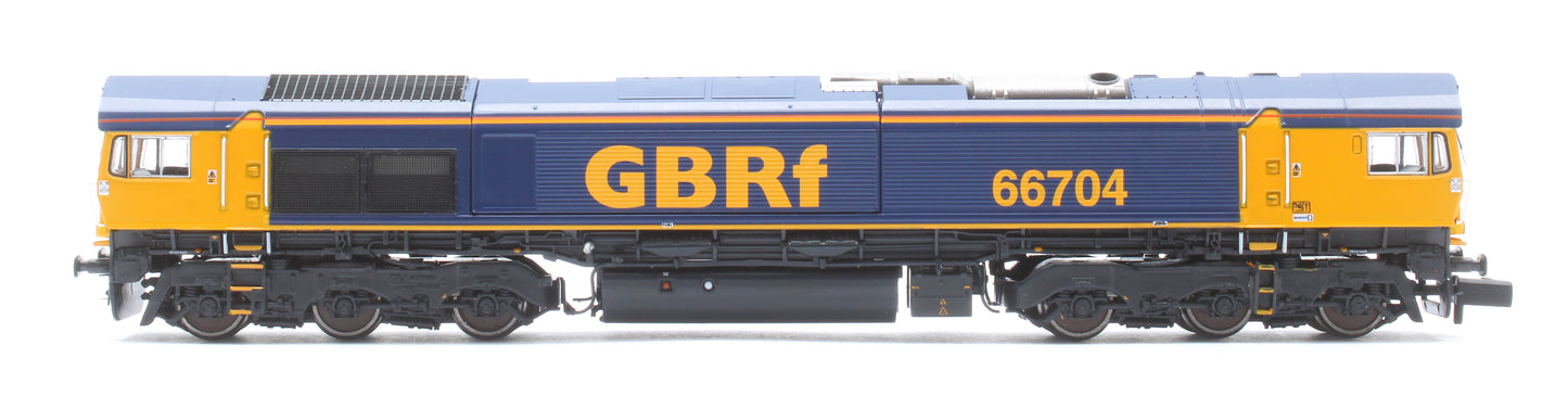 Class 66 66704 GBRf Original Livery Diesel Locomotive