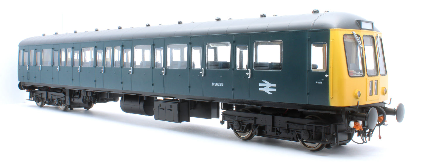 Class 150 BR Blue (Full Yellow Ends) Unpowered DMU Trailer Car M56295