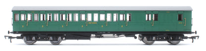 LBSCR 54ft 'Isle of Wight' 4-Coach Pack SR Malachite Green No. 485
