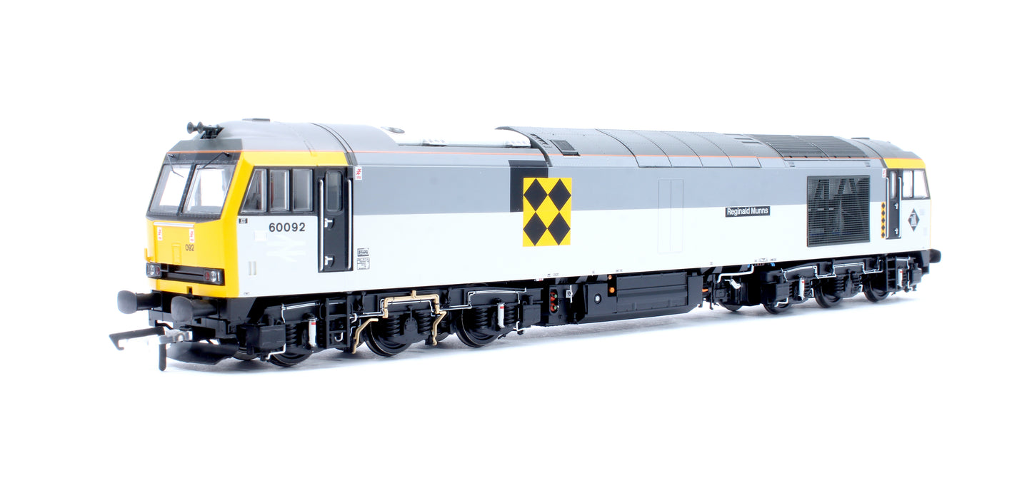 Class 60 60092 'Reginald Munns' TTG Triple Grey Coal Sector Diesel Locomotive