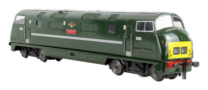 Pre-Owned E/32-A1 BR A1 Green Small Yellow Panel Warship Class D802 'Formidable' Diesel Locomotive *DCC Sound*