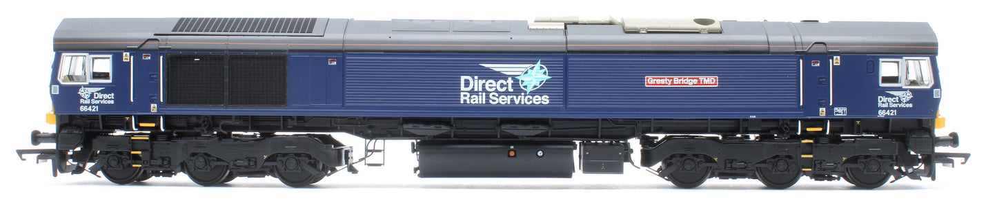 Class 66 DRS No.66421 Diesel Locomotive - DCC Sound