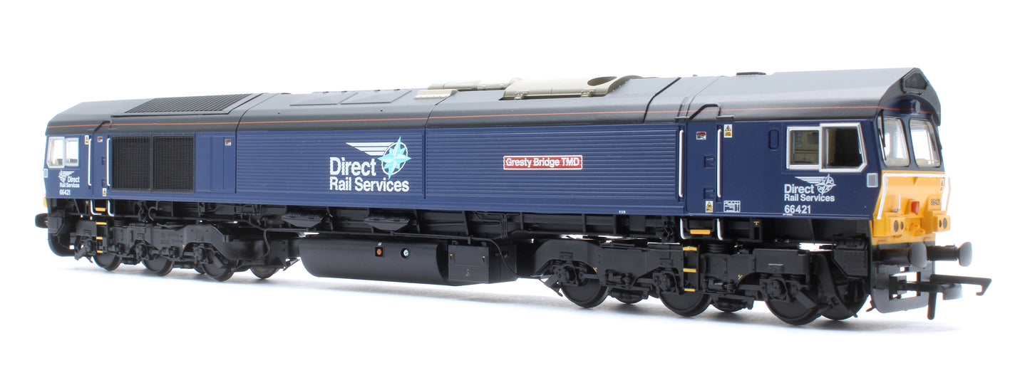 Class 66 DRS No.66421 Diesel Locomotive - DCC Sound