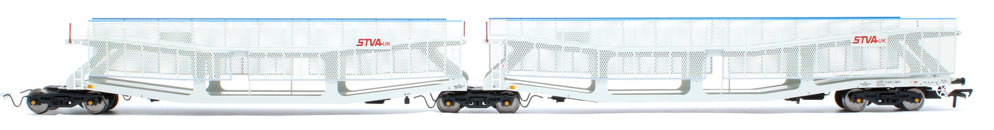 RT-OO-CAR4-437B Quad set Cartic-4 car carrier - STVA light grey with mesh screens (set B)