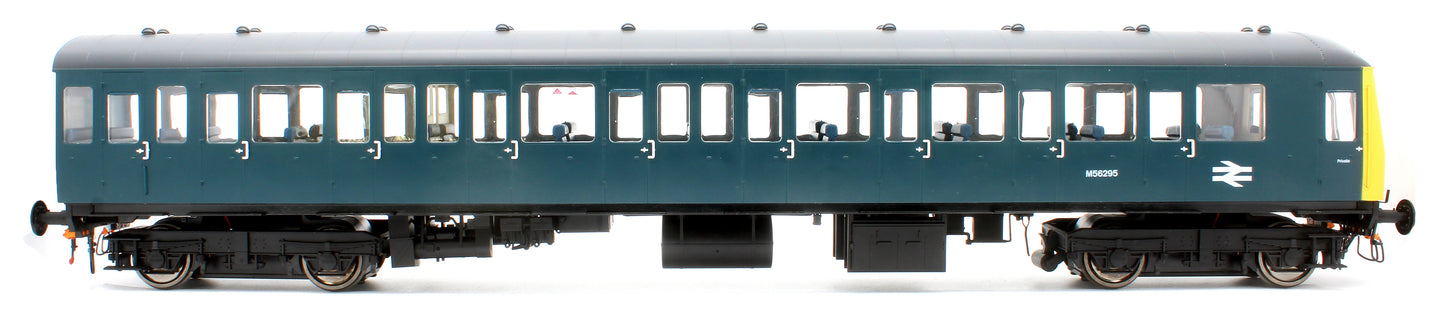 Class 150 BR Blue (Full Yellow Ends) Unpowered DMU Trailer Car M56295