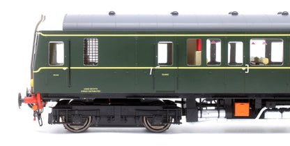 1225 Class 122 BR Green (Small Yellow Panel) Single Car DMU W55004