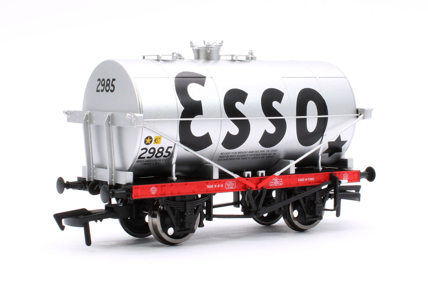 14T Tank Wagon Class A Esso Silver 2985