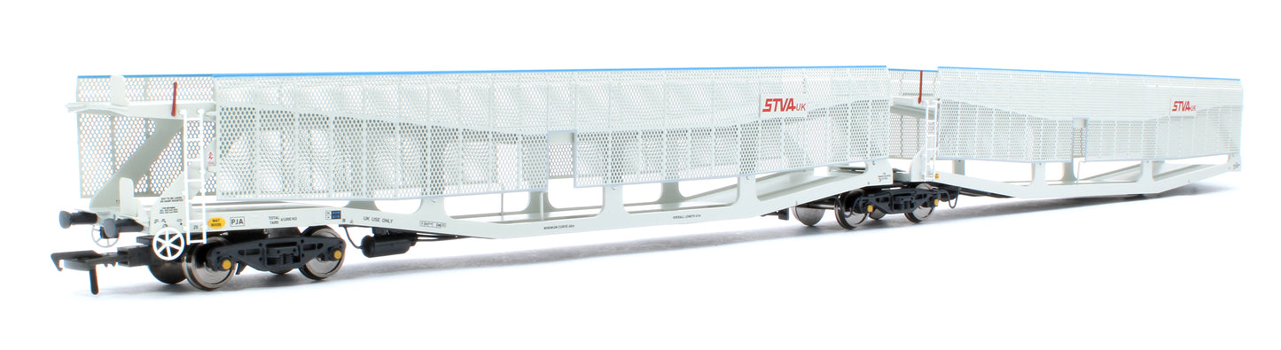 RT-OO-CAR4-437B Quad set Cartic-4 car carrier - STVA light grey with mesh screens (set B)