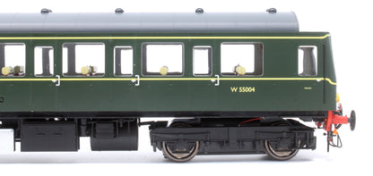 1225 Class 122 BR Green (Small Yellow Panel) Single Car DMU W55004