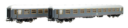 Pre-Owned HR4187 Italian State Railways Type UIC-X 1968 for High Speed (1st & 2nd Class) 2-Car Passenger Coach Set