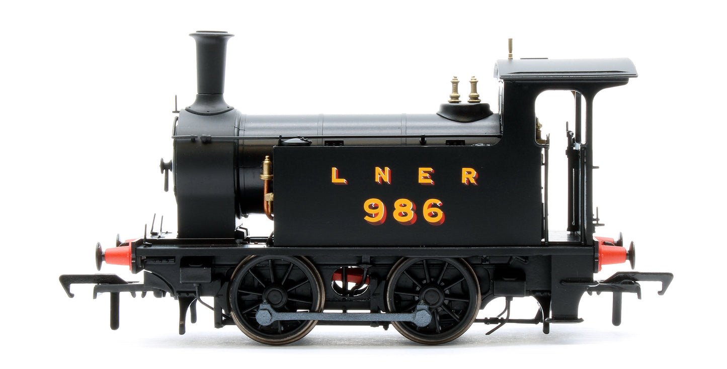 Pre-Owned 932006 LNER Y7 - No.986 LNER Livery Steam Locomotive