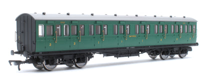 LBSCR 54ft 'Isle of Wight' 4-Coach Pack SR Malachite Green No. 485