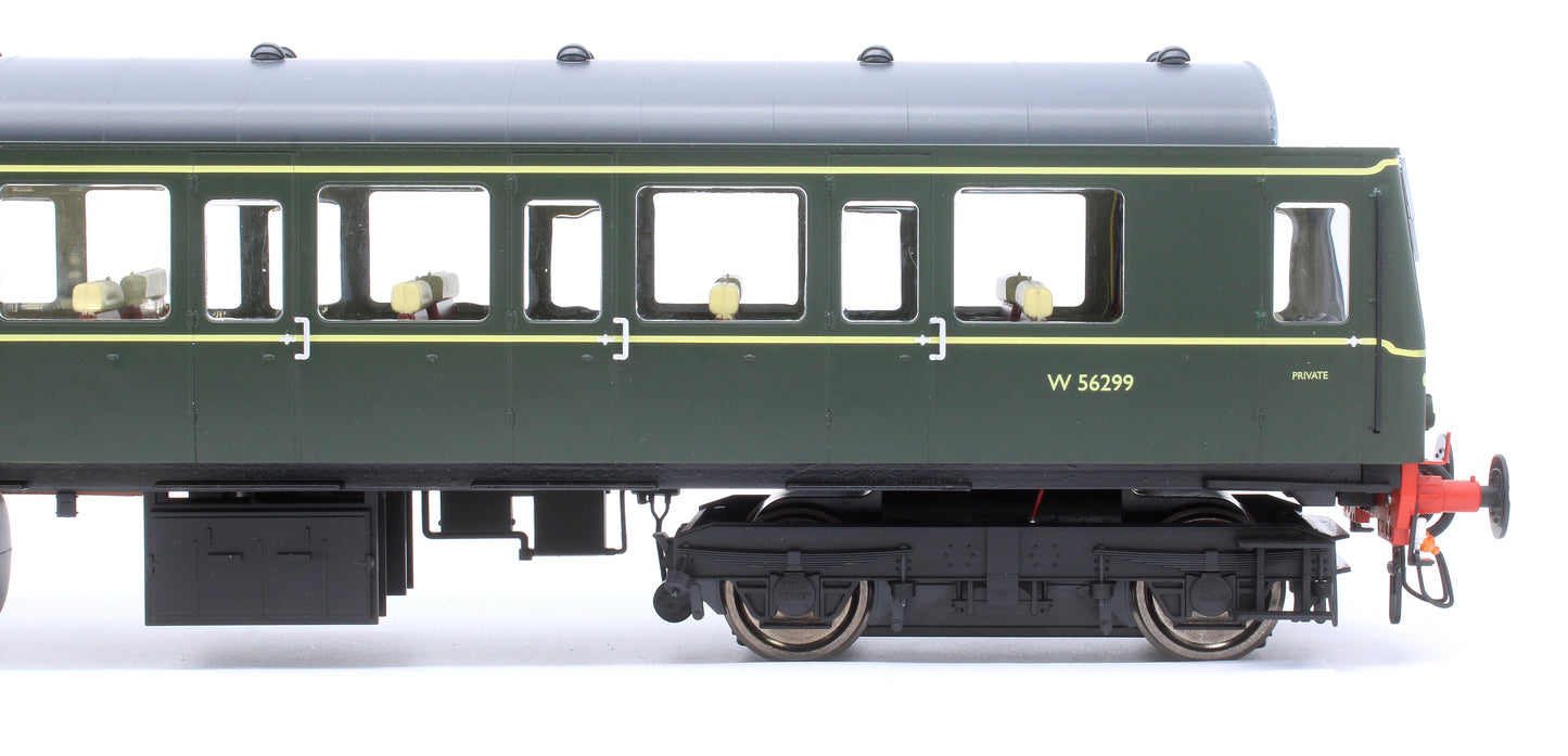 Class 150 BR Green (Speed Whiskers) Unpowered DMU Trailer Car W56299