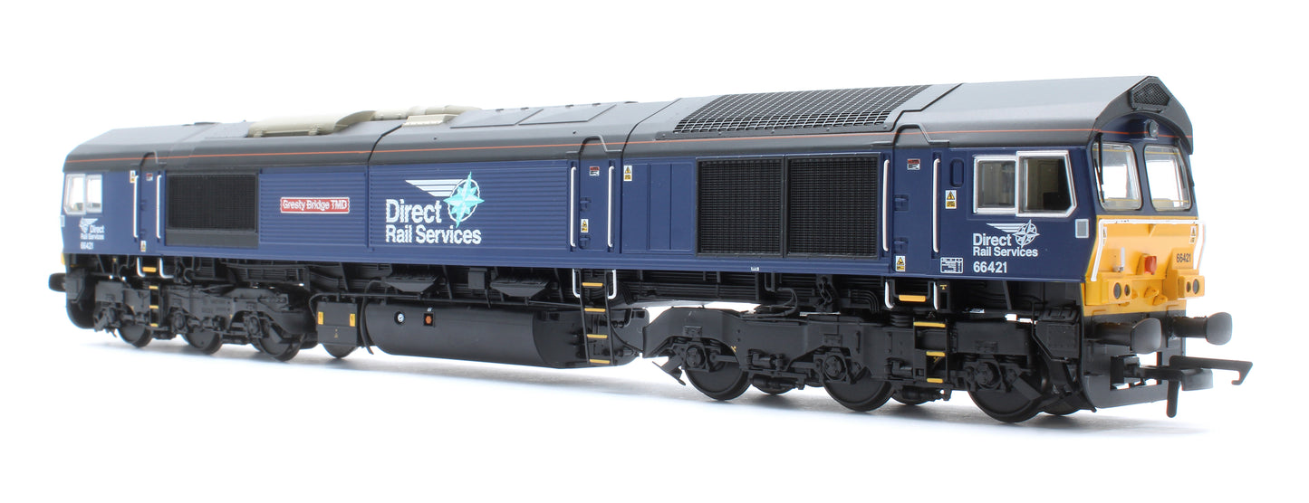 Class 66 DRS No.66421 Diesel Locomotive - DCC Sound