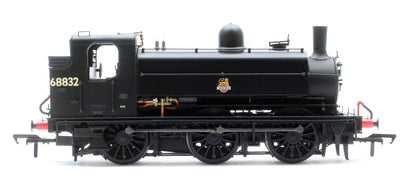 LNER J52/2 No.68832 BR Unlined Black Early Crest Steam Tank Locomotive