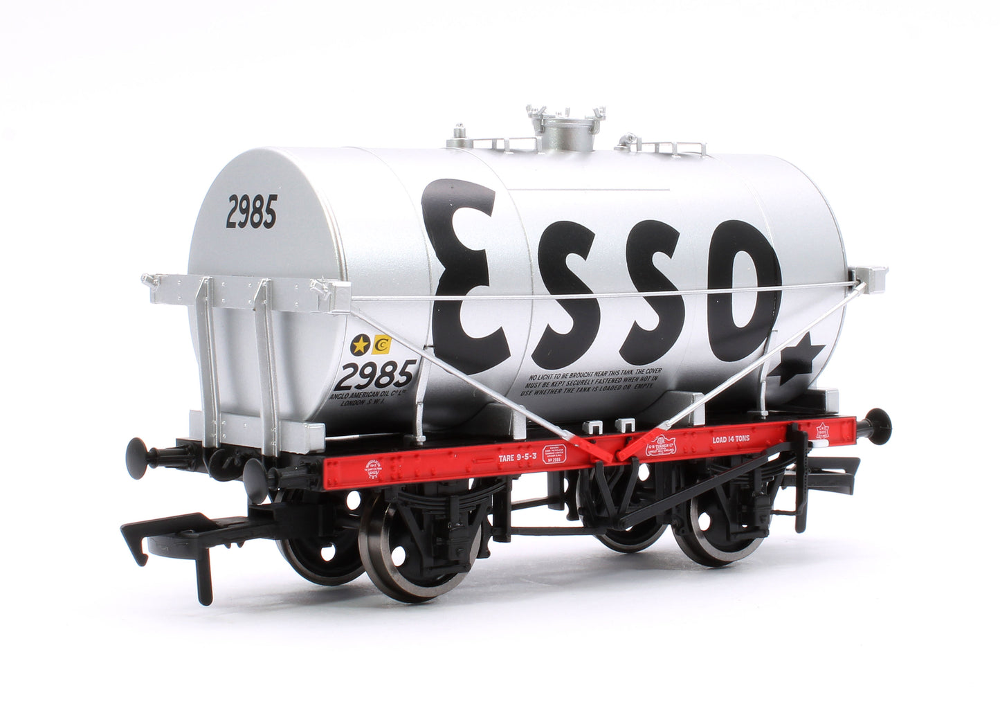 14T Tank Wagon Class A Esso Silver 2985