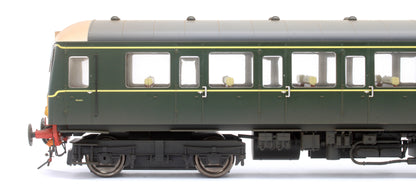 Class 122 BR Green (Small Yellow Panel) Single Car DMU W55017 - Weathered