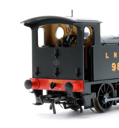 LNER Y7 - No.986 LNER Livery Steam Locomotive - DCC Sound