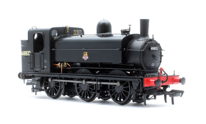 LNER J52/2 No.68832 BR Unlined Black Early Crest Steam Tank Locomotive - DCC Sound