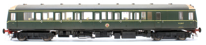 Class 122 BR Green (Small Yellow Panel) Single Car DMU W55017 - Weathered