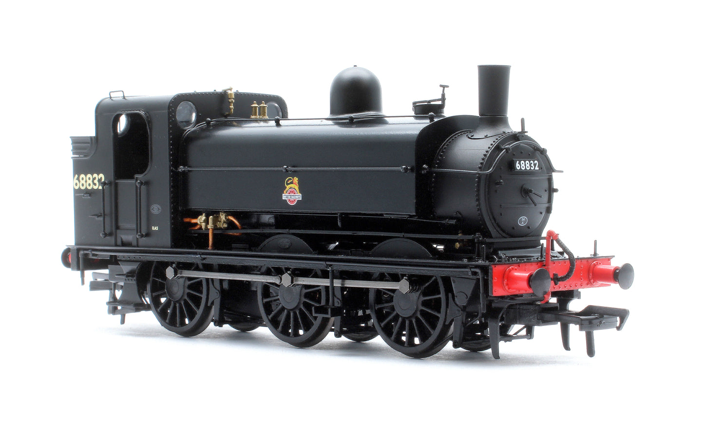 LNER J52/2 No.68832 BR Unlined Black Early Crest Steam Tank Locomotive