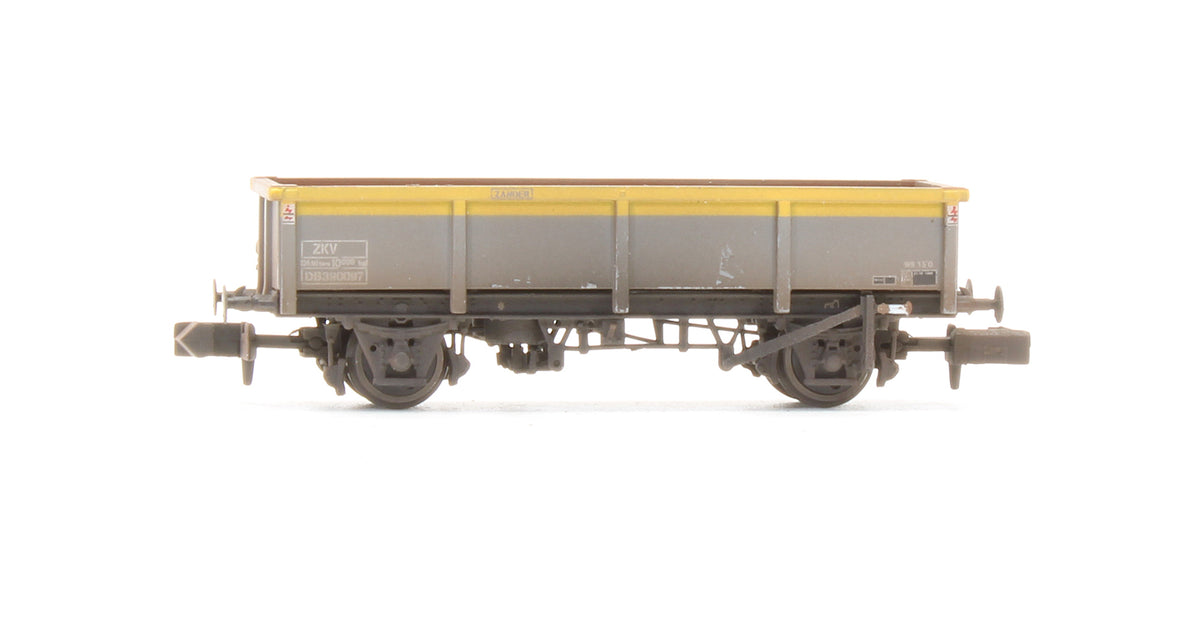 Pre-Owned ZKV Zander Civil Engineers "Dutch" Grey/Yellow, #DB390097 - Single Wagon - Custom Weathered