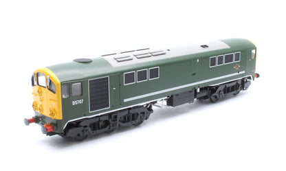 Class 28 Co-Bo BR Green Full Yellow Ends D5707 Diesel Locomotive