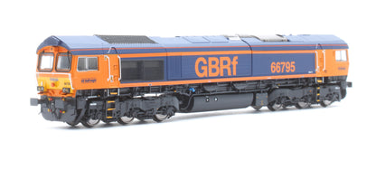 Class 66 66795 'Bescot LDC' GBRf Standard Livery (ex-Rush Rail loco) Diesel Locomotive