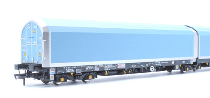 OO/4mm 5-car Arbel WIA car carrier with RfD squadron branding. Wagon 85 70 4971 022-4