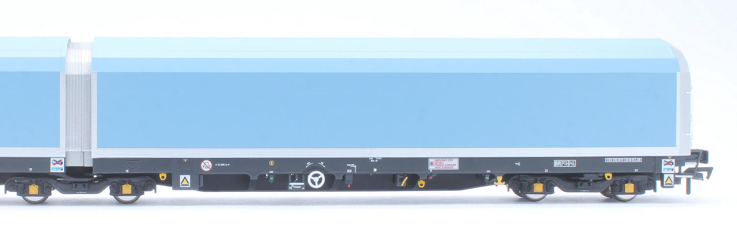 OO/4mm 5-car Arbel WIA car carrier with RfD squadron branding. Wagon 85 70 4971 022-4